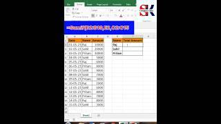 Excel Formula for job interview || Advance Excel Formula#excel #viral #short