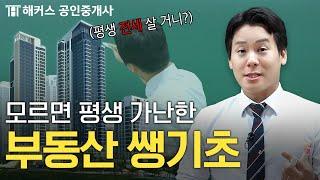 지금이라도 알아야 하는 부동산 기초, 공인중개사 교수가 쉽게 알려드림  부먹남 송도윤