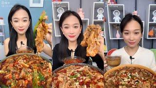 Chinese girl eating show 015 | Mukbang, ASMR
