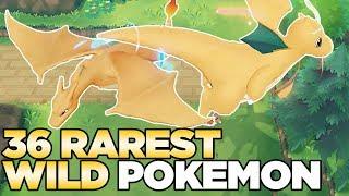 How to Find ALL 36 Wild Rare Pokemon in Pokemon Let's Go Pikachu & Eevee