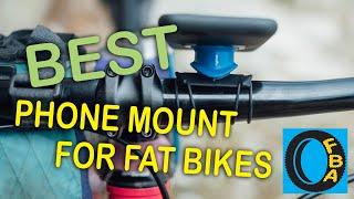 Best Phone Mount for Handlebars | Fat Bike Asinine