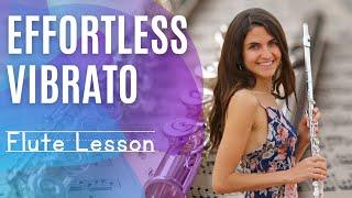 How to Make Vibrato Sound Effortless & EASY On the Flute  Flute Lessons & Tutorials Online