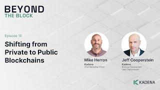 Beyond the Block #10: Shifting from Private to Public Blockchains