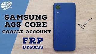 Samsung Galaxy A03 Core Google Account Bypass | Frp Bypass Samsung A03 Core Android 11/12