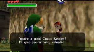 Legend of Zelda Ocarina of Time Walkthrough 09 (5/6) "Biggoron Sword Trading Quest: Part 1"