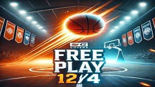 College basketball Free Play 12/4/24 #sportsbetting #mgcovers #ncaab