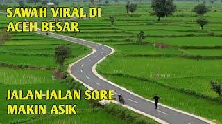 Jalan Sawah Viral di Aceh