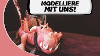 Gefährlichen Marzipan Drachen ganz einfach live mitmachen!!