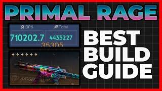 BEST BUILD FOR BOSSING IN ONCE HUMAN! - BEST PRIMAL RAGE FAST GUNNER SMG BUILD GUIDE - ONCE HUMAN