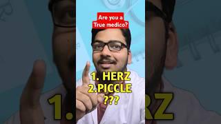 5 MNEMONICS every medico must know!!! Challenge!! #mbbs #challenge #quiz #neet #exam #mnemonics