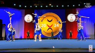 TEAM ESTONIA |   Elite Coed Team Senior Final  2024 ICU World Cheerleading Championships 