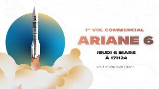 Premier vol commercial d'Ariane 6 (VA263)