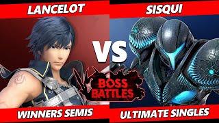 Boss Battles: Phase 1 Winners Semis - Lancelot (Chrom) Vs. Sisqui (Dark Samus) SSBU Ultimate