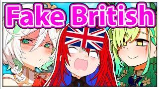 Elizabeth Is Not British Enough for Fauna and Cecilia 【Hololive EN】