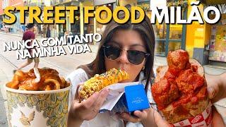 STREET FOOD EM MILÃO | COMIDA DE RUA NA ITALIA