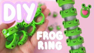 How to Make Frog Rings | DIY Frog Jewelry Rings + Earrings