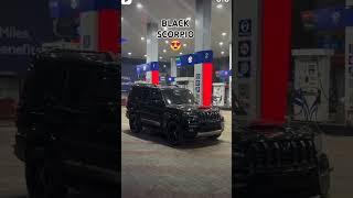 Black Scorpio  #automobile #scorpio #mahindracompany #mahindramotors #shorts