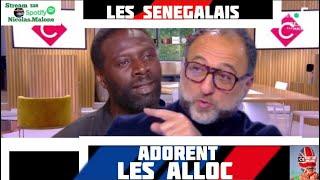 Les Sénégalais adorent les Alloc #omarsy #franktapiro #càvous  #bassiroudiomayefaye #senegalais