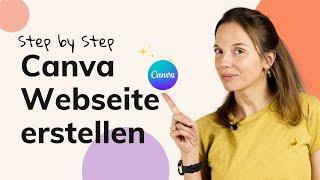 Canva - Webseite erstellen - ganz einfach