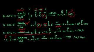 Alkyne Oxidation by Permaganate