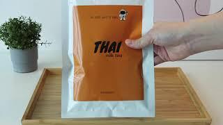 Making Thai Milk Tea with Pearls using BOBOBABA Instant Thai Milk Tea Kit