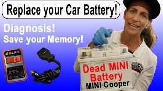 How To Replace a Car Battery - MINI 2012 EASY With Test!