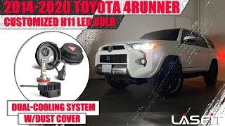 Toyota 4Runner 2018 2019 2020 LED Headlight Bulbs H11 Low Beam | Lasfit Pro Dual-Cooling System