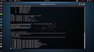 Kali Linux Tools - Vulnerability scanner UNISCAN  Fixes 2016 2