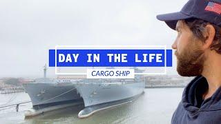 A Day In The Life Of A Cargo Ship Deck Officer | Life At Sea