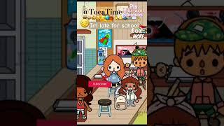 Im late for school #tocatime #tocaboca #late #funny #school #learn #plslikeandsubscribe