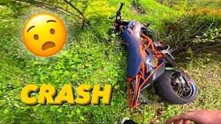 YZ 125 vs THE WORLD  + crash 