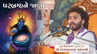 પરબ્રહ્મને જાણો | Yuva Acharya Pujya Pad Goswami 108 Shri Sharnamkumarji Mahodayshri