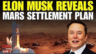 Elon Musk LIVE: Mars Colonization Plan | SpaceX | Starship | Making Life Multiplanetary | US News