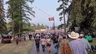 Under the Big Sky Music Festival 2023 - Colter Wall - Walk down...