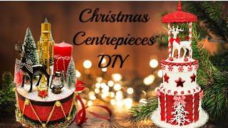 DIY Christmas Centrepieces