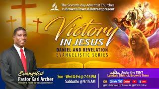 On the Sea of Glass || Victory in Jesus Series || Day 6 || Pr. Karl Archer || Sabbath, June 8, 2024