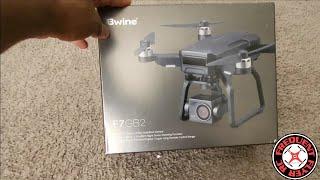 Bwine F7 Brushless GPS Drone Unboxing and Night Flight Demo with Commentary