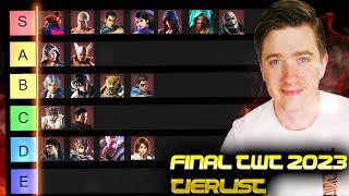 TEKKEN 7 Final Character Tierlist - TWT 2023