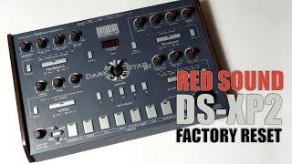 Red Sound DARKSTAR XP2 factory reset