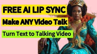 How to Create AI Lip Sync Videos for FREE | Easy Tutorial