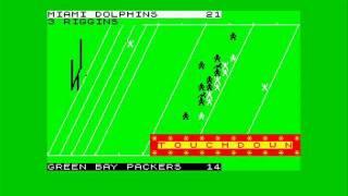 American Football ZX Spectrum