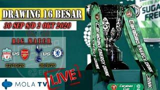 RESMI !!! JADWAL CARABAO CUP  PUTARAN 16 BESAR