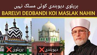 Barelvi Deobandi Koi Maslak Nahin | Dr. Tahir ul Qadri | #tahirulqadri #barelvi #deobandi #sunni