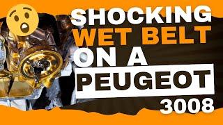 SHOCKING Wet Belt Replacement On A 2017 Peugeot 3008 | ONLY 47000 Miles | PSA | The Car Edition