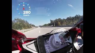 Honda 2021 cbr1000rr-r SP Stock Gps top speed vs Yamaha R1 2018 ecu flash and decat