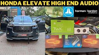 Honda ELEVATE loaded with High END JL AUDIO C3 Setup  HARMAN KARDON  RTA TUNING | CAR MAN INDIA