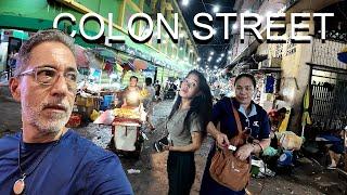 CEBU CITY Walking Solo at NIGHT to COLON STREET Philippines 