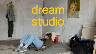 Art studio tour in Riga ~ setting up in my dream art studio for the summer