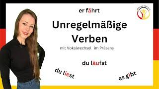 German class // Unregelmäßige Verben (Vokalwechsel)