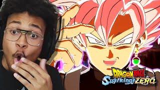 ROSE GOKU BLACK SPARKING ZERO Character Trailer Reaction (Super Vegito, UI Goku, and more...)